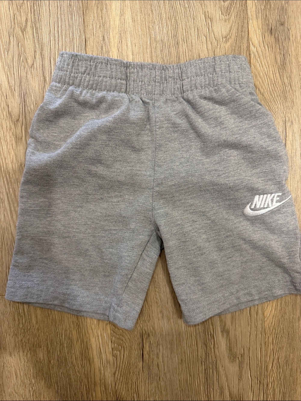 Nike Gray Toddler Boys Logo Shorts